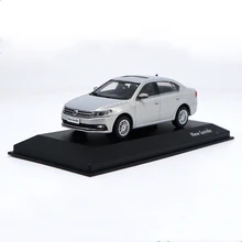 1/43 Volkswagen New Lavida Серебряная литая модель автомобиля коллекция