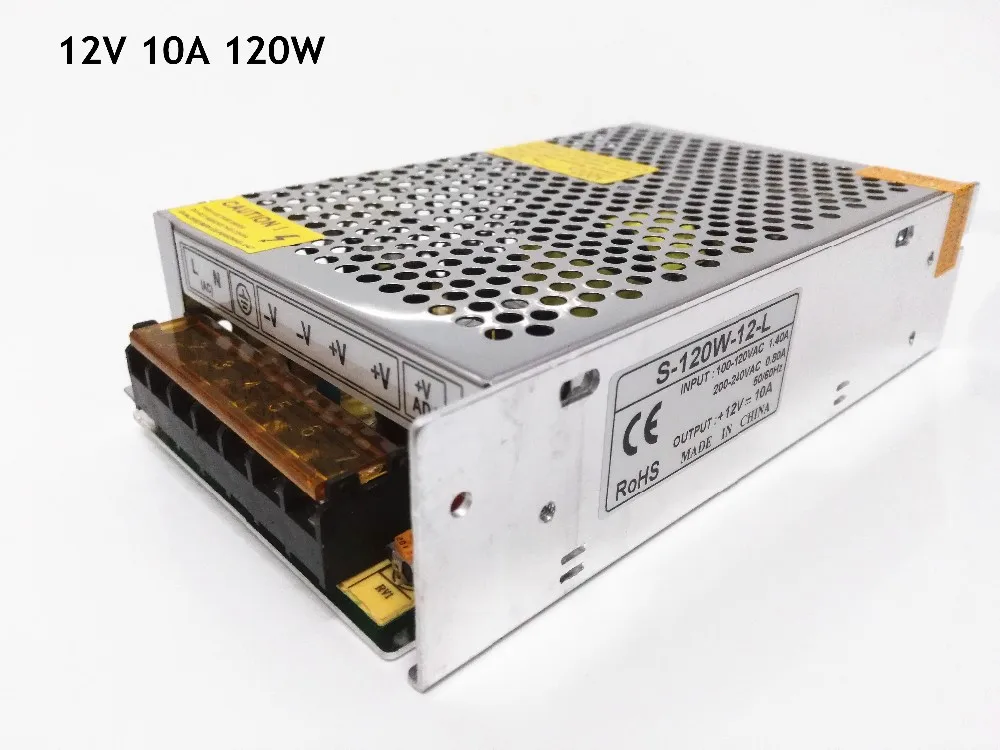 AC 110 V-220 V постоянного тока до DC5V 12V 24V 10A/15A/20A/40A/60A переключатель Питание адаптер для Светодиодные ленты светодиодный лента в полоску 3D-принтеры