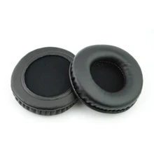 1 pair Ear Pads Cushion 80mm Earpads Pillow Replacement Parts Soft Leather Cover for Headsets Headphone Earphone Accessories