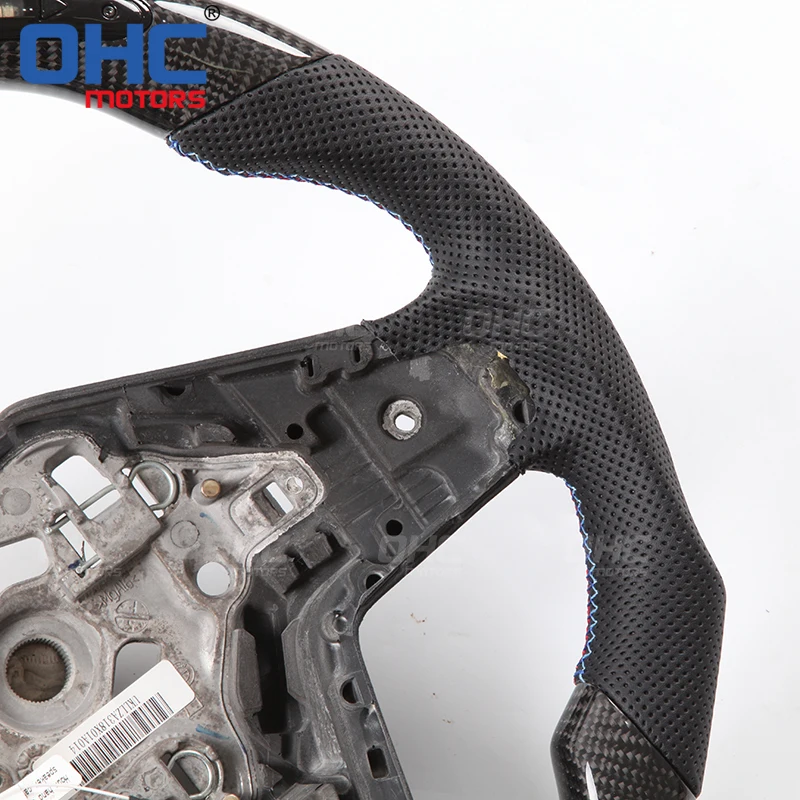 Светодиодный руль из настоящего углеродного волокна совместимый с BMW F52 F22 F45 F48 1
