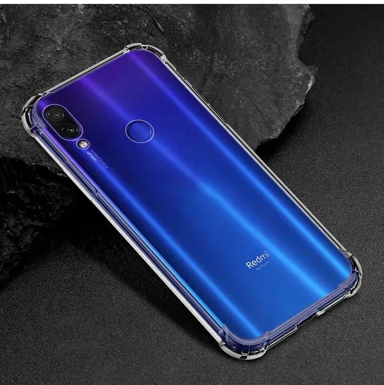 Противоударные прозрачные чехлы из ТПУ для Xiaomi mi 9 9SE 8 A2 Lite 6X A1 5X F1 Play Red mi 7 GO Red mi Note 7 6 5 Pro 5A 5 plus 6 6A Capas