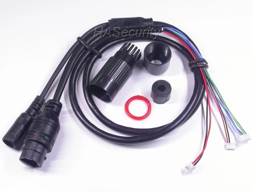 LAN кабель для CCTV IP камера модуль(RJ45/DC) стандартный тип без 4/5/7/8, провода, 1x статус светодиодный
