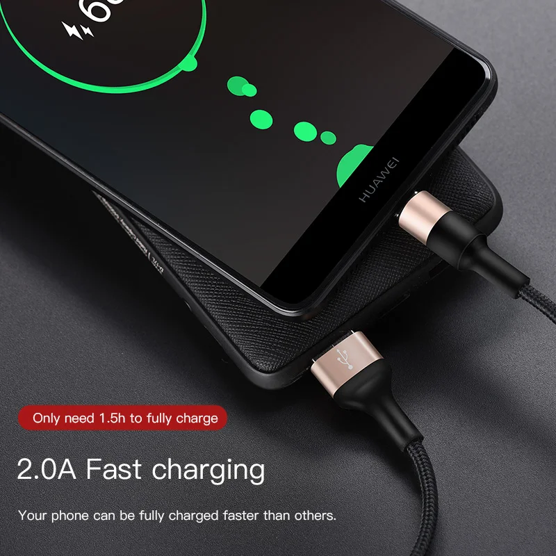 HOCO кабели для мобильных телефонов usb type C кабель 2A USB-C кабель передачи данных для быстрой зарядки для samsung S9 Xiaomi Mi 8 huawei P20 lite