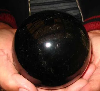 

1400g NATURAL OBSIDIAN CRYSTAL QUARTZ SPHERE BALL