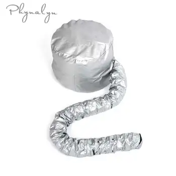 

Portable Hair Caps Comfort Haircare Bonnet Silver Nylon Hair Hat Head Cover Attachment for Home Salon Barber