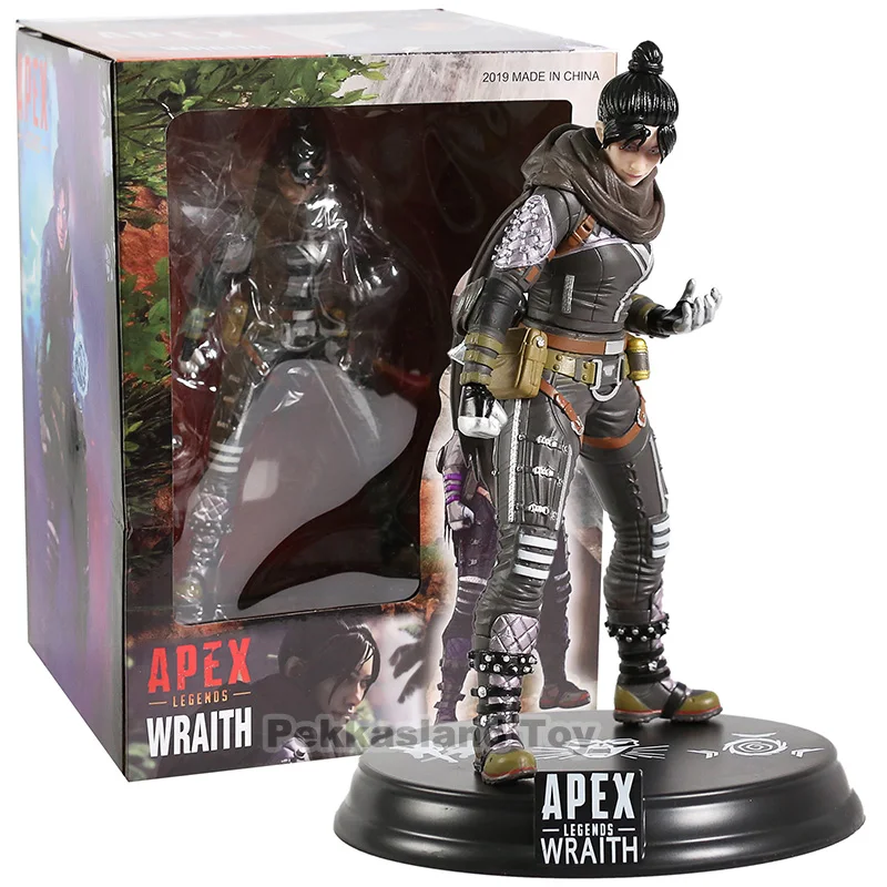 Apex legends Wraith/Bloodhound ПВХ фигурка Коллекционная модель игрушки - Цвет: Wraith box