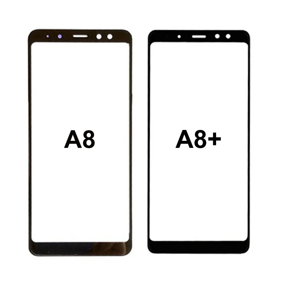 Запасная часть для Samsung Galaxy A8 A530 A530F A8+ плюс A730 A730F передних боковых Стекло панель объектива сенсорного экрана