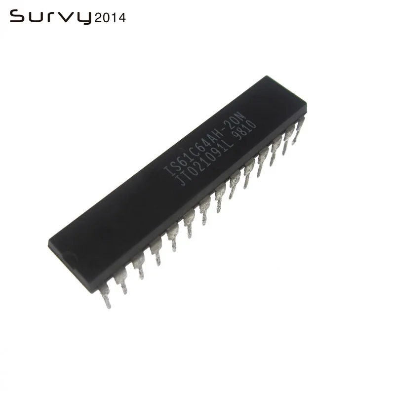 1/5 шт IS61C64AH-20N 61C64AH-20N 28 штифтов новые ORIG трубы интегральная схема | Электронные