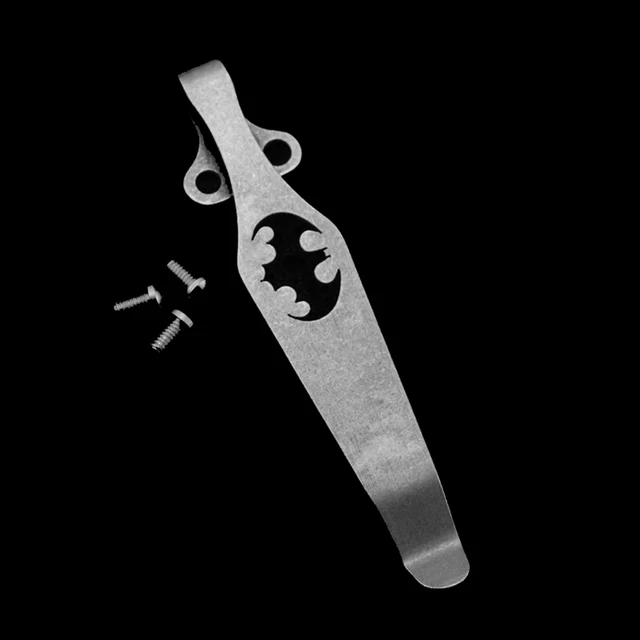 New Bat Design Knife On Diy Material Tc4 Anium Alloy New Bat Design Knife On Diy Material Tc4 Anium Alloy Clip Belt Flashlight K