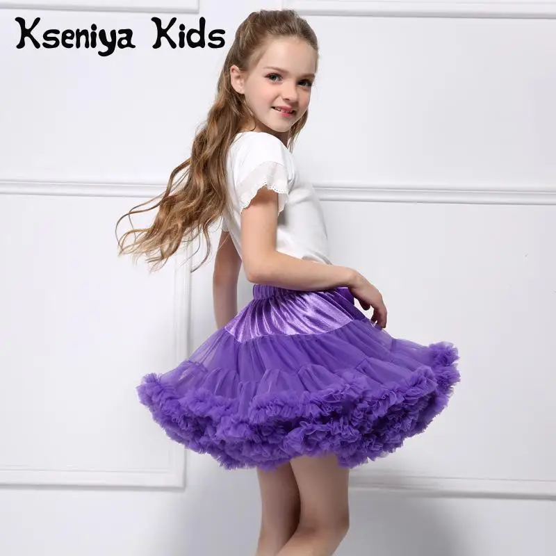 Kseniya Kids Baby Girl Skirts Children Toddler Tutu Skirt Dance Fluffy ...