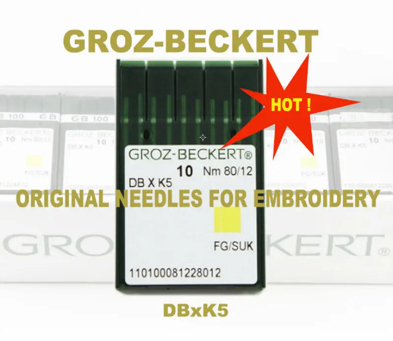 Оригинальная игла для вышивальной машины GROZ-BECKET DB * K5 | Дом и сад