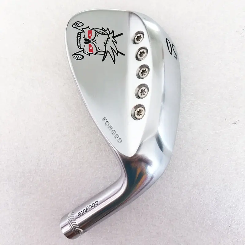Cooyute New Golf heads skulls white Golf Wedges heads 50 or 52