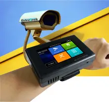 Tragbare Handschlaufe Monitor für AHD CVI TVI-Kamera / CCTV IP-Kamera-Tester / Android-System / IP onvif caemra / POE-Tester
