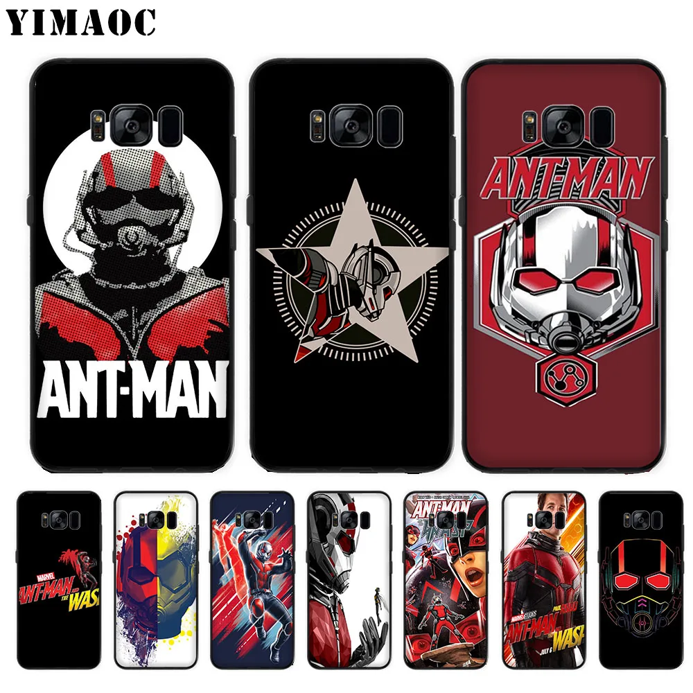 

YIMAOC ant-man Soft Case for Samsung Galaxy S10 Plus S10e S6 S7 Edge S8 S9 Plus J6 M10 M20 M30
