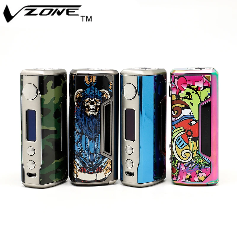 

Original Vzone Cultura 100W TC MOD Electronic Cigarette 100W VW TC Box MOD with Advanced Chip Set Fits 18650 20700 Battery Vape