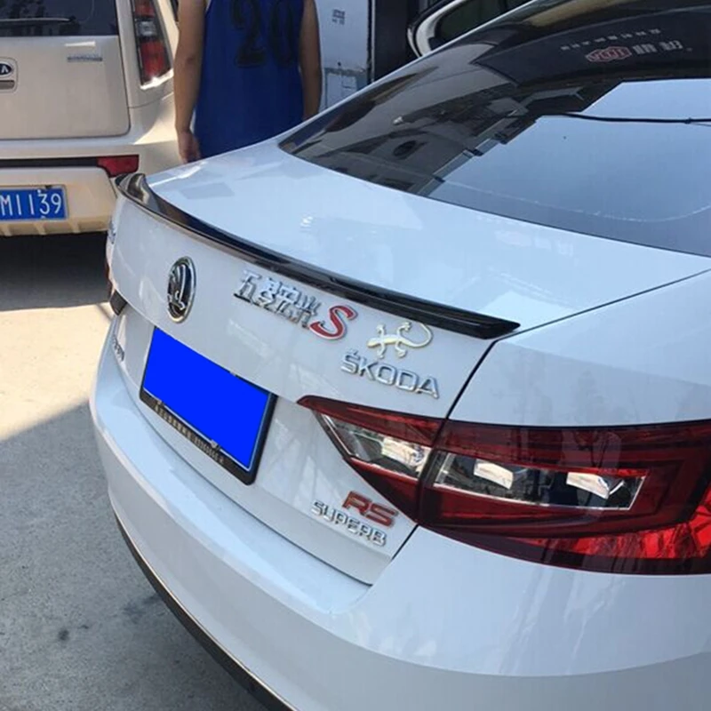 Спойлер для Skoda Superb спойлер высокого качества из АБС пластика автомобильного