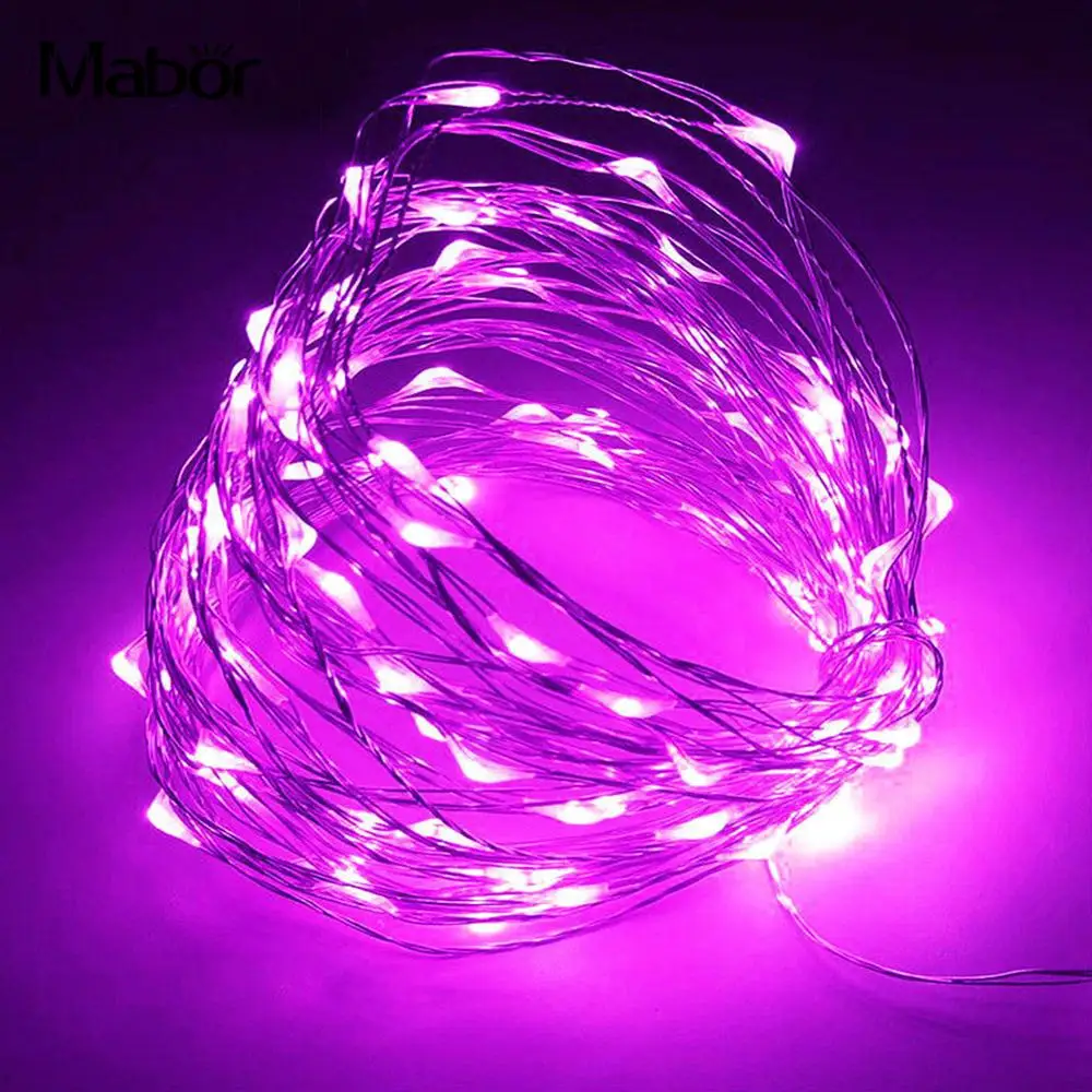 Mabor 3V 30LED Super Bright Fairy String Light Yard Copper Wire Fairy