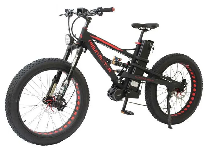 Последняя вилка DNM Fat Bike USD-6-Fat пневматическая подвеска передняя вилка велосипеда для снежного жира e-bike путешествия: 100-120 мм DH передняя вилка велосипеда