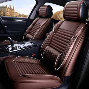 

Car Seat Cushions hight quality leather Car Seat Cover For Peugeot 206 207 2008 301 307 3008 408 4008 508 car accessories