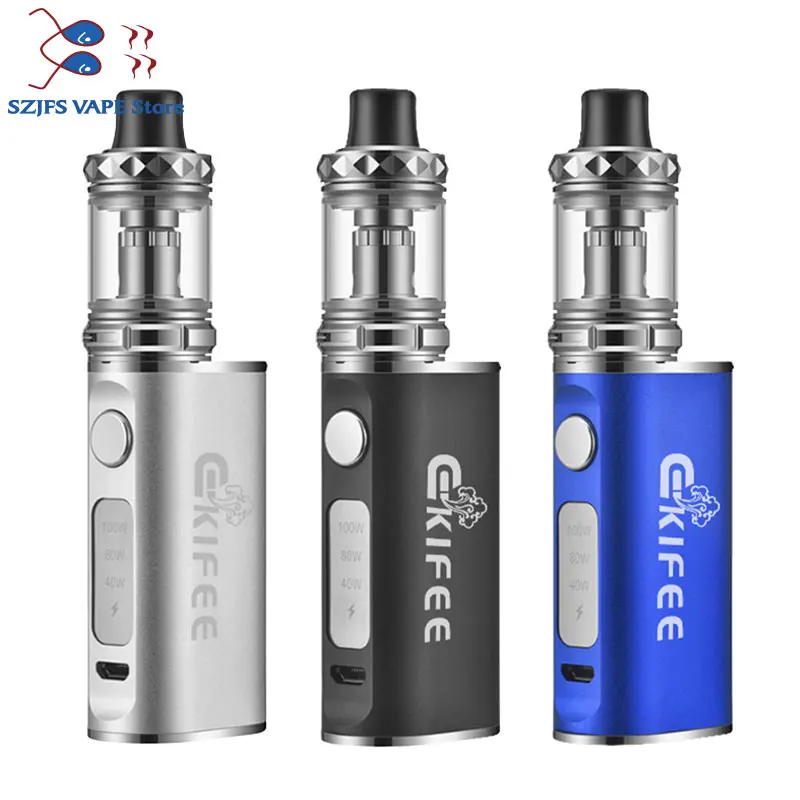 

80/100w kit vape vapor e cigarette Built in 2200mAh 0.5ohm battery box mod large smoke steam vapeVS Armor Pro 100w/jsld 80w kit