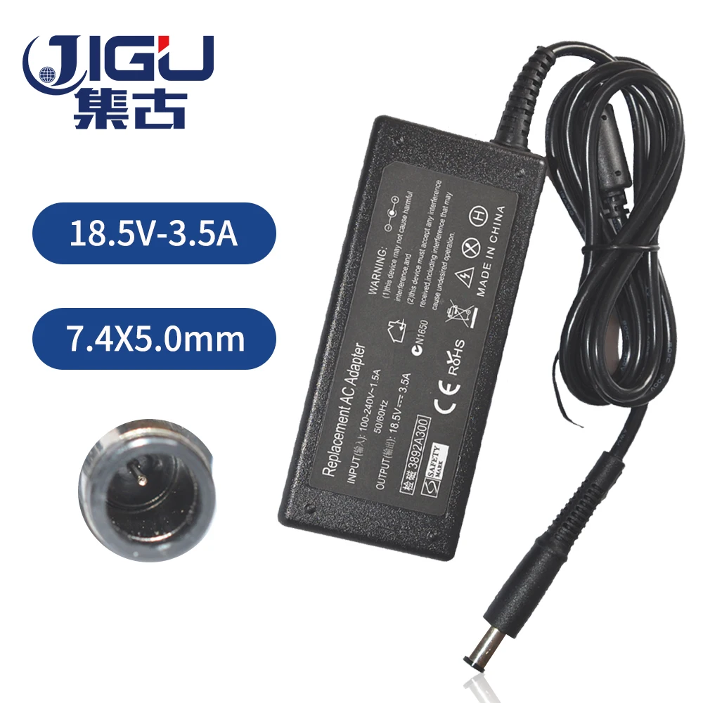 JIGU Новый 18 5 V 3.5A 65W AC адаптер для HP Для COMPAQ 4310s 4410s 4415s 4510s 4515s nc6320 с шнуром питания|adapter