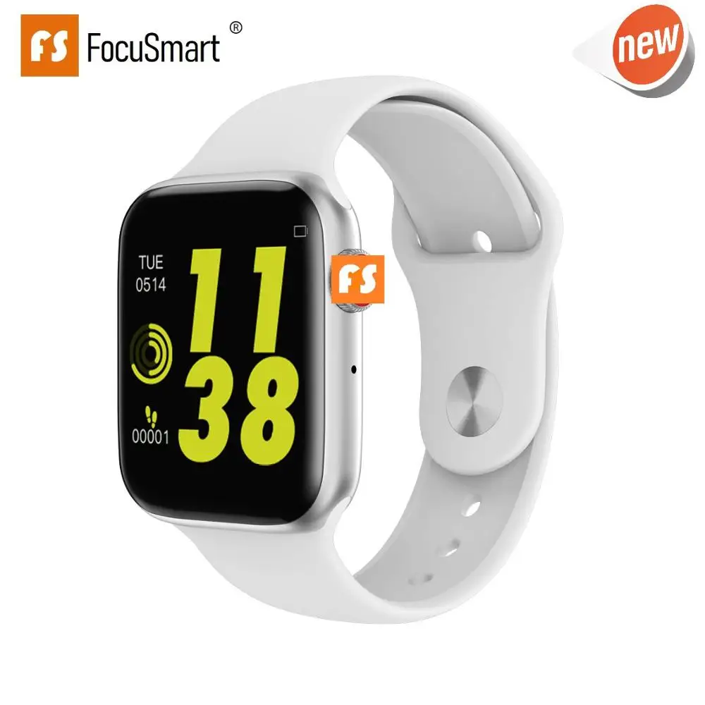 FocuSmart 2019 W34 Смарт-часы 1,54 дюймов Bluetooth Вызов спортивные Смарт-часы отслеживатель Шагомер Смарт-часы для IOS Andriod