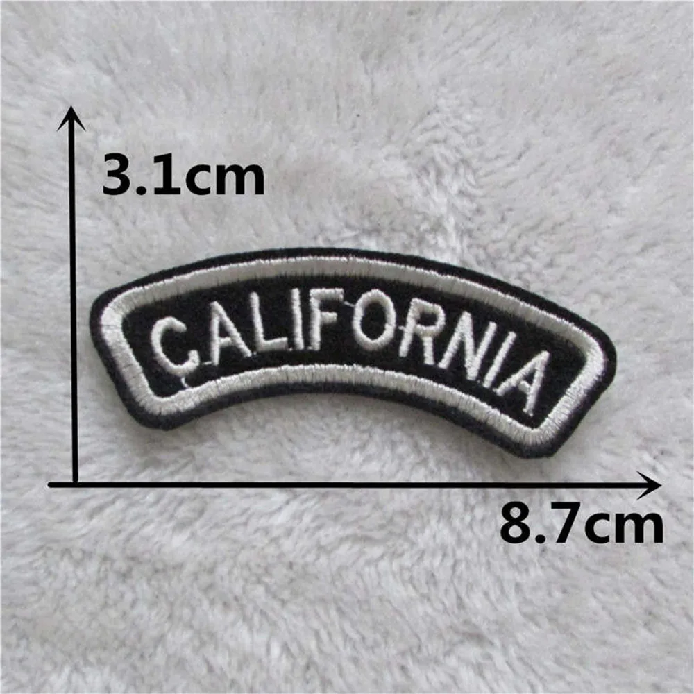 Высококачественные модные стильные термоклейкие Аппликации с вышивкой нашивки