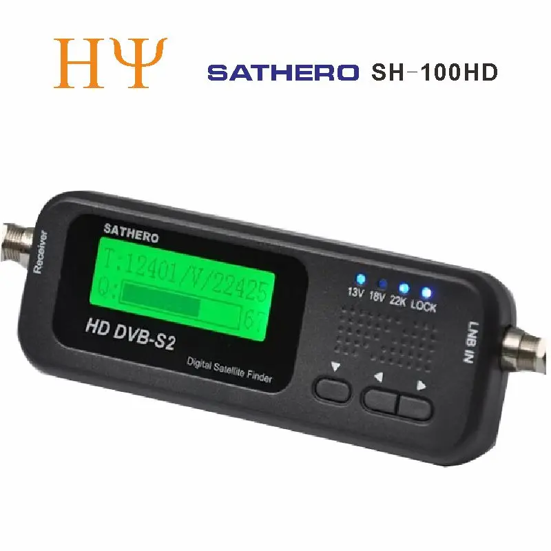 

Original Sathero SH-100HD Pocket Digital Satellite Finder Meter HD DVBS2 USB 2.0 Signal DVB-S2 DVB-S SH-100 SatFinder