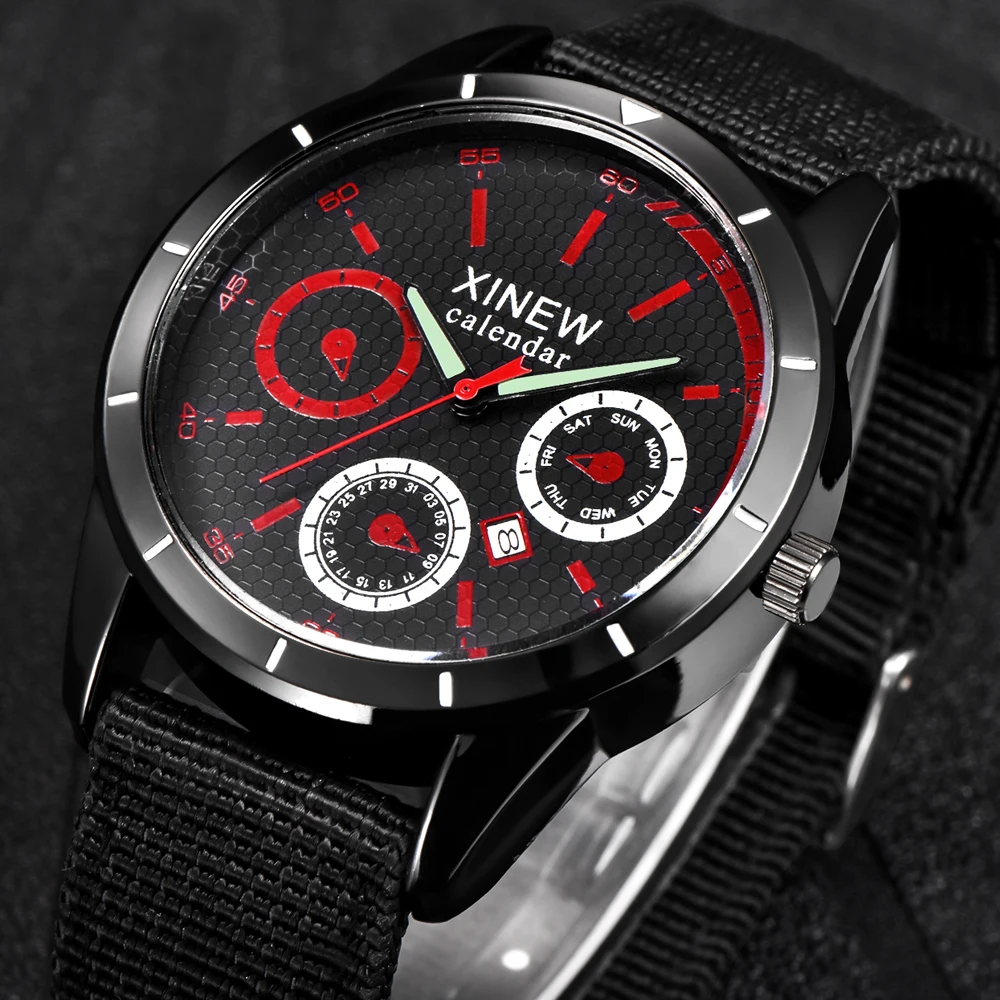 Buy Wholesale Cheap Watches Mens Nylon Band Date