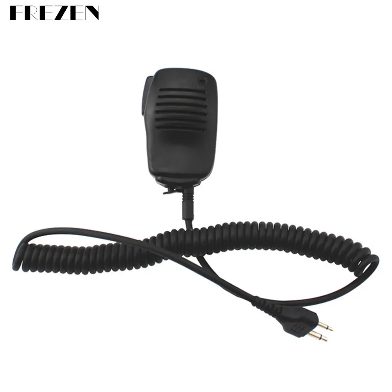 

Mini Microphone Handheld Speaker Mic PTT External Headset For ICOM Walkie Talkie IC-V80 IC-V85 IC-F3S IC-V82 F10Two Way Radio
