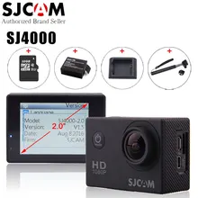 Оригинал sjcam sj4000 действие видеокамеры водонепроницаемый 30 м дайвинг sj CAM 4000 Основные Спорт DV 1080 P Full HD Mini Шлем видеокамеры