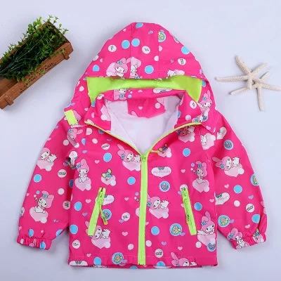 Г. Новая весенне-осенняя куртка для маленьких мальчиков и девочек детская ветровка Детское пальто с капюшоном и рисунком Детская куртка 2-6Y - Цвет: A3