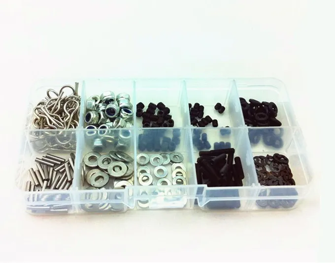 

340PCS/Set HSP R Buckle Car shell buckle Screws BOX Rc Spare Part Parts Accessory Accessories Electric Nitro Car