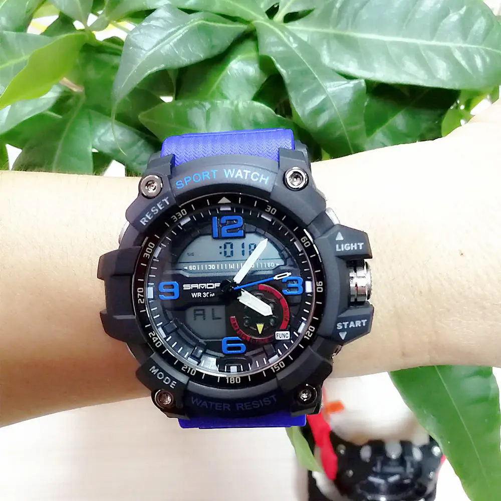 Часы Losida мужские спортивные армейские светодиодные цифровые 50 м 2018|wristwatch