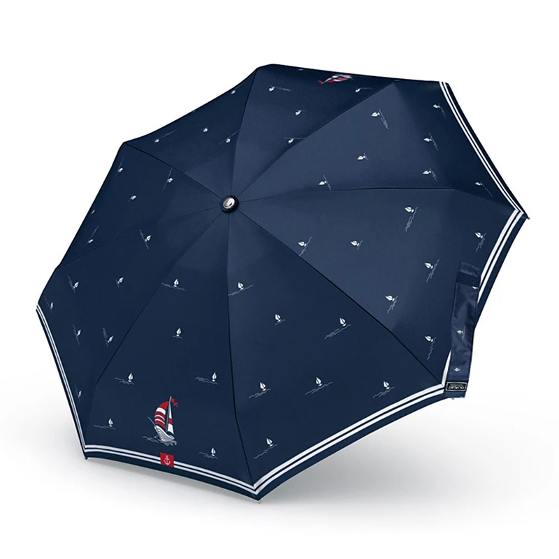 Yesello мини складной зонт для женщин пять раз солнцезащитный Зонты анти УФ черное покрытие ветрозащитный 8 к небольшой зонт