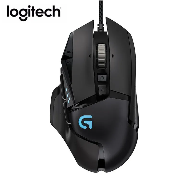 Оригинальная профессиональная игровая мышь logitech G502 Hero 16000 dpi, игровая мышь для программирования