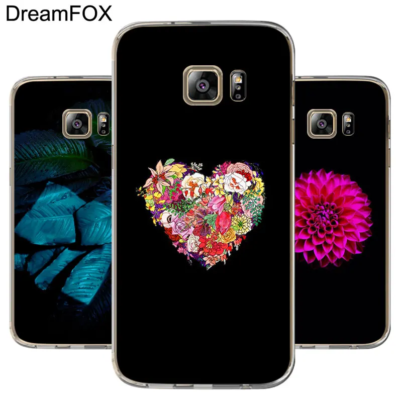 DREAMFOX M392 Flower Soft TPU Silicone Case Cover For Samsung Galaxy Note S 6 7 8 9 10 10e 11 11e Lite Edge Plus |
