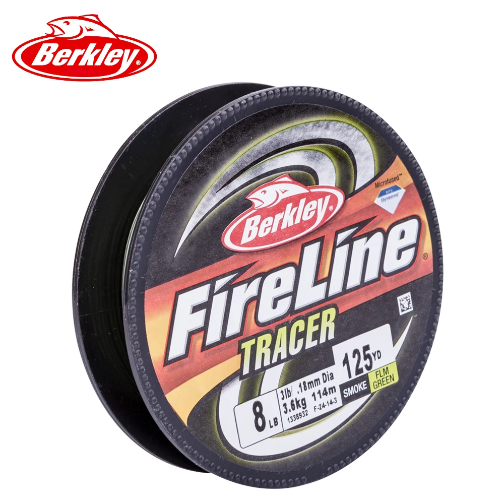 Berkley Fireline Tracer высокая прочность истирание сопротивление многослойная леска 6 8 10 14