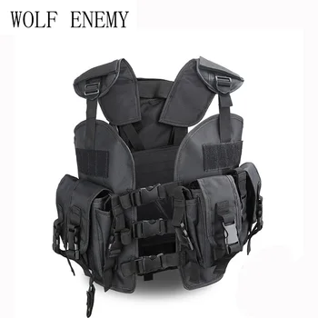 

97 Navy SEAL tactical CS army airsoft military tactical vest green black woodland color