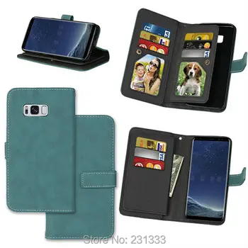 

Multi-function Wallet Leather Pouch Case For Samsung Galaxy S8 PLUS S7 EDGE S6 J9 J3 J5 J7 A3 A5 A7 2017 C9 PRO Stand Card 50pcs