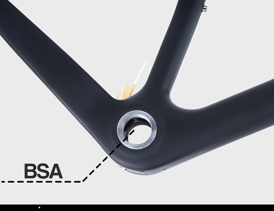 Excellent Full Carbon BOOST Frame 29er Bicycle Mountain Frameset 148*12 Boost Bike Frame matt/glossy BSA Frame 16