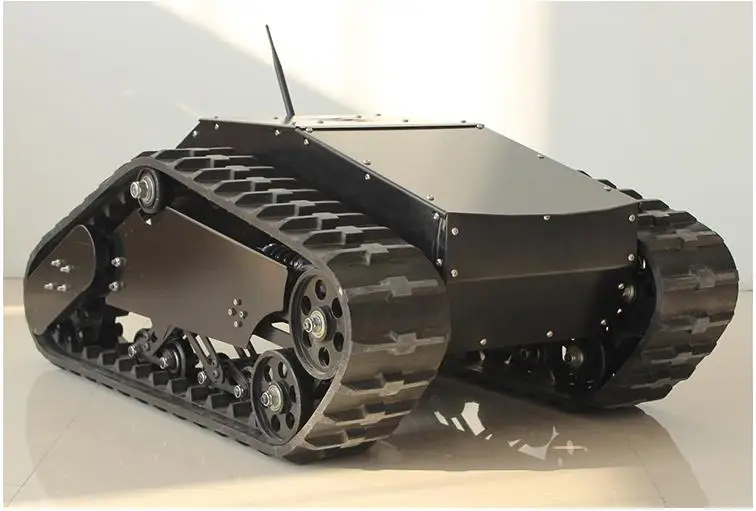 880t 100 кг большая нагрузка цельнометаллический Робот Танк платформа амортизация шасси подвеска гусеничный шасси