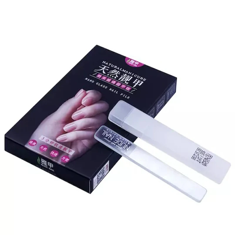 

Nano Glass Nail Files Shiner Nano Crystal Diamond Nail Files Buffer Polished Nails for Natural and Acrylic Nails