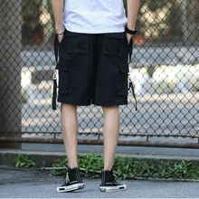 Мужские шорты стиль мульти-комбинезоны с карманами модные спортивные новые мужские летние мягкие крутые свободные уличные