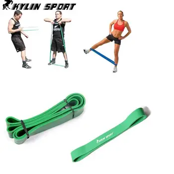 

2015 new set of 2 green short workout resistance band rubber resistance band free shipping
