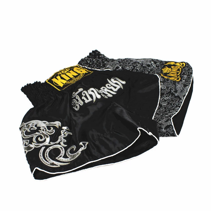 4 цвета шорты Muay thai для кикбоксинга спортивные mma штаны взрослых цвета: черный
