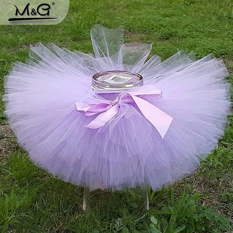 

New novelty bow solid girl tutu skirt 2016 colorful birthday gift for your cuttiest one Webbing party flower girls tulle skirts