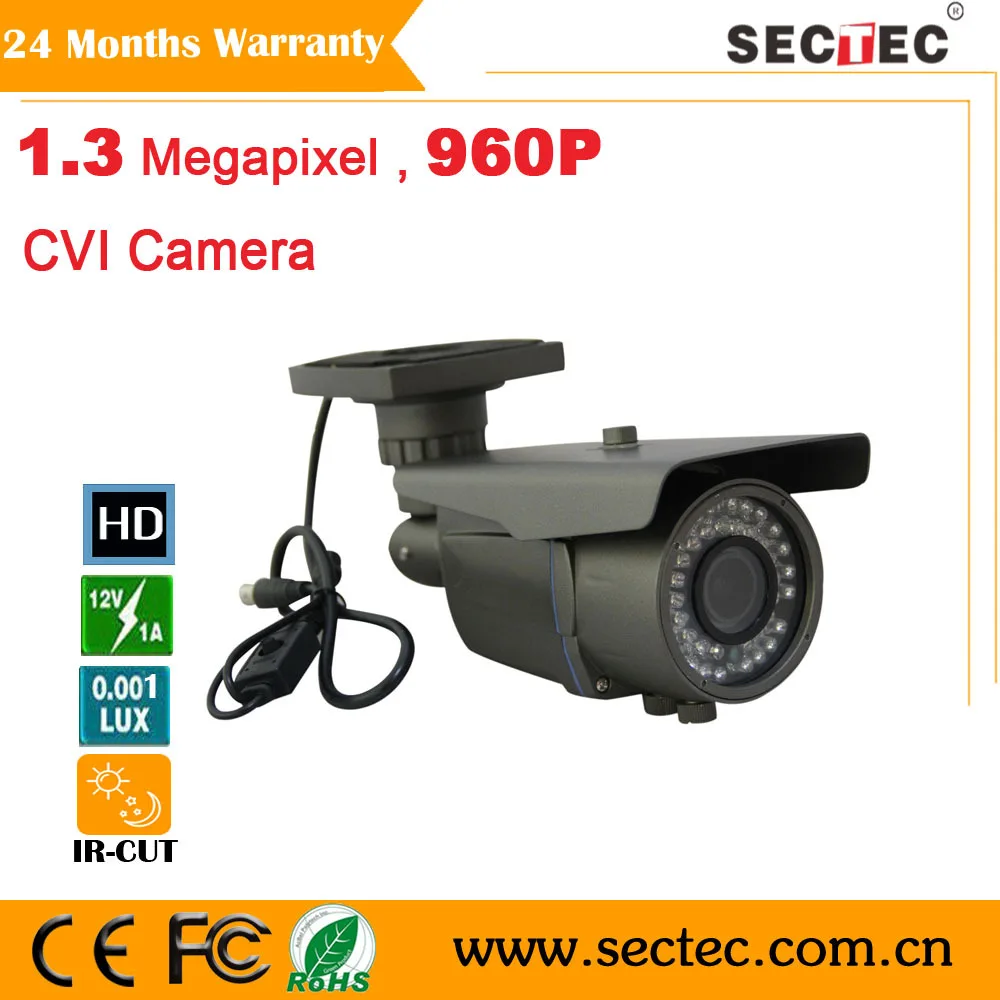 

960P IP66 Waterproof CVI Camera outdoor Use Cable is built in bracket security system whole sale and retail