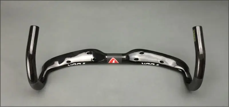 UD finish глянцевый руль из углеродного волокна изогнутый стержень внутренняя