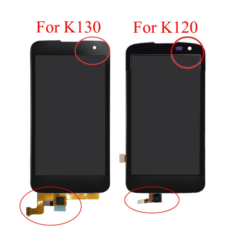 

Full LCD For LG K4 LTE K120AR K120 VS425 K130 K130E LCD with Touch Screen Digitizer Black Free Shipping